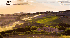 Desktop Screenshot of locandalabreccia.com